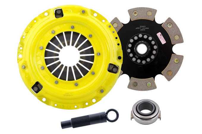 Heavy Duty Race Rigid 6 Pad Clutch Kit <br> 1990-1991 Honda Prelude