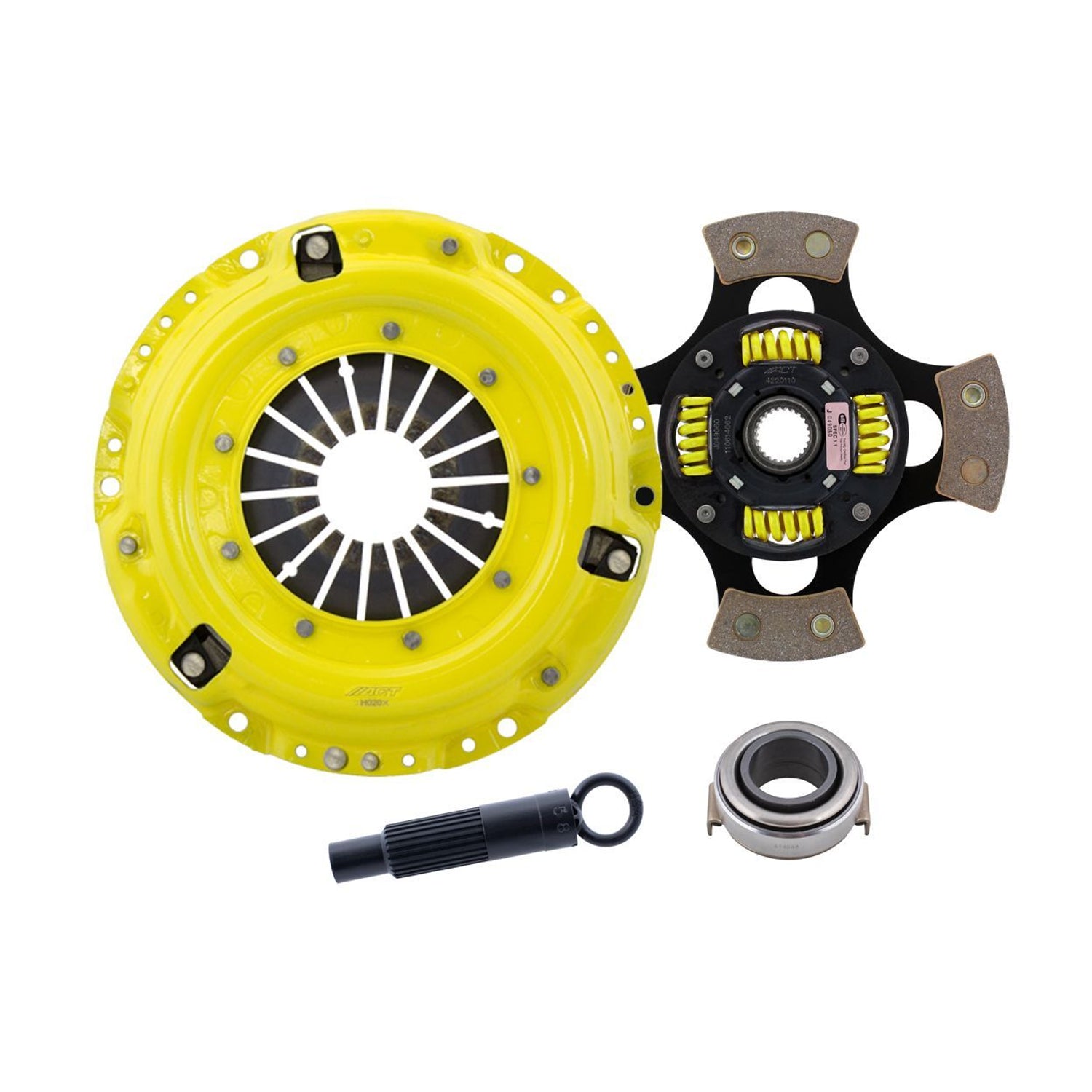 Extreme Race Sprung 4 Pad Clutch Kit <br> 1990-1991 Honda Prelude