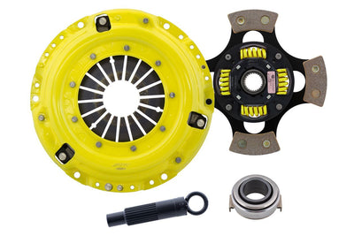 Extreme Race Sprung 4 Pad Clutch Kit <br> 1990-1991 Honda Prelude