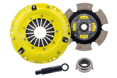 Extreme Race Sprung 6 Pad Clutch Kit <br> 1990-1991 Honda Prelude