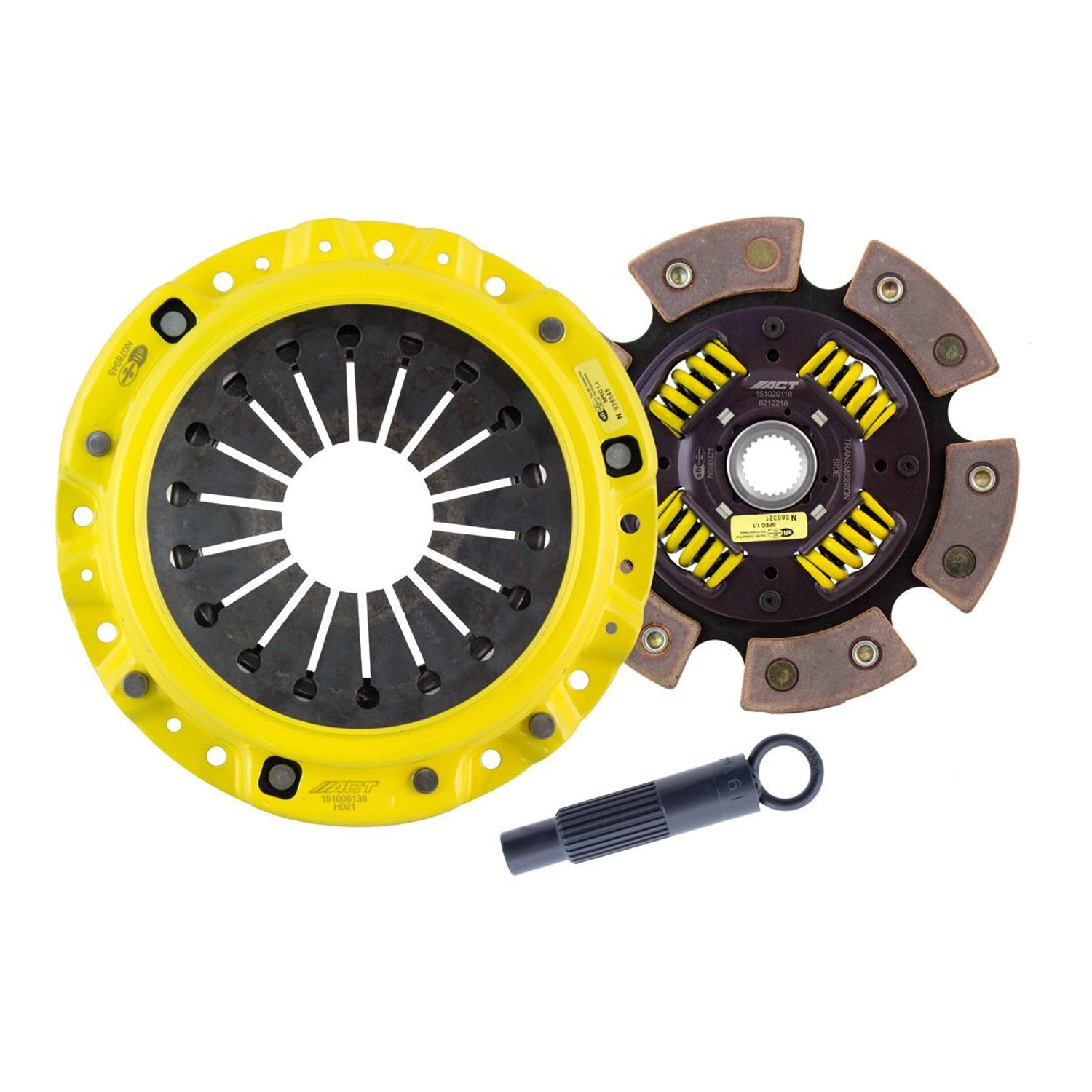 Heavy Duty Race Sprung 6 Pad Clutch Kit <br> 2000-2009 Honda S2000