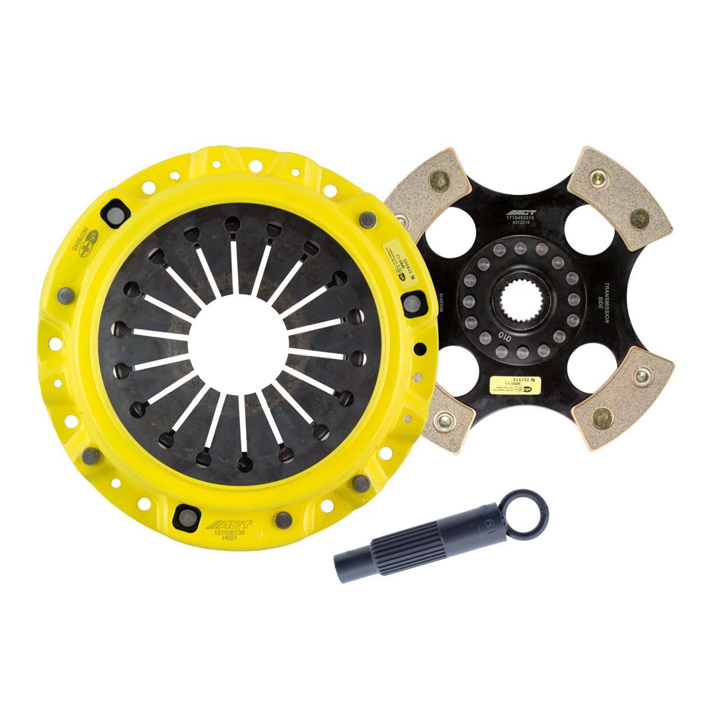 Heavy Duty Race Rigid 4 Pad Clutch Kit <br> 2000-2009 Honda S2000