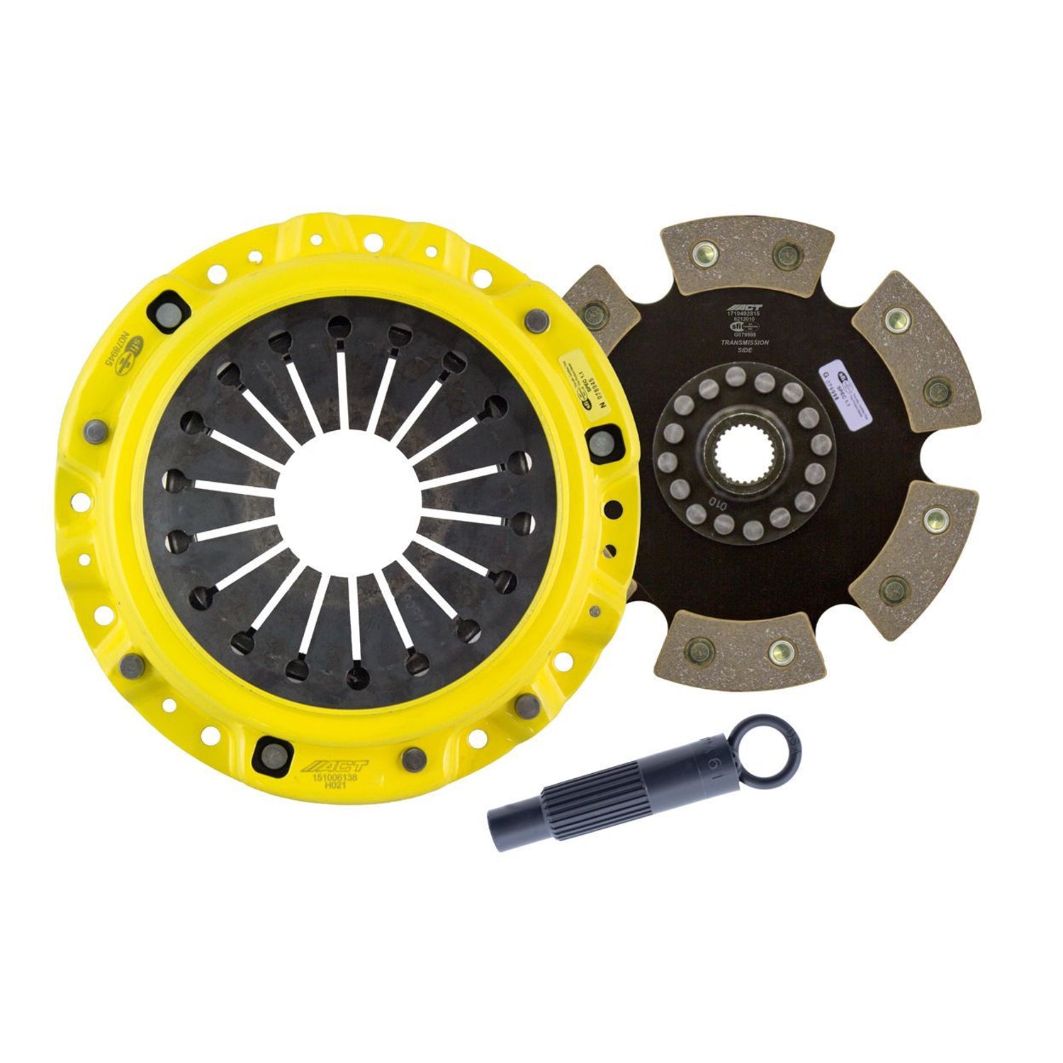 Heavy Duty Race Rigid 6 Pad Clutch Kit <br> 2000-2009 Honda S2000
