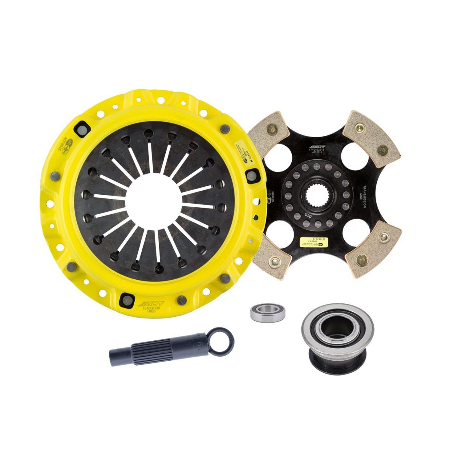 Heavy Duty Race Rigid 4 Pad Clutch Kit <br> 2000-2009 Honda S2000