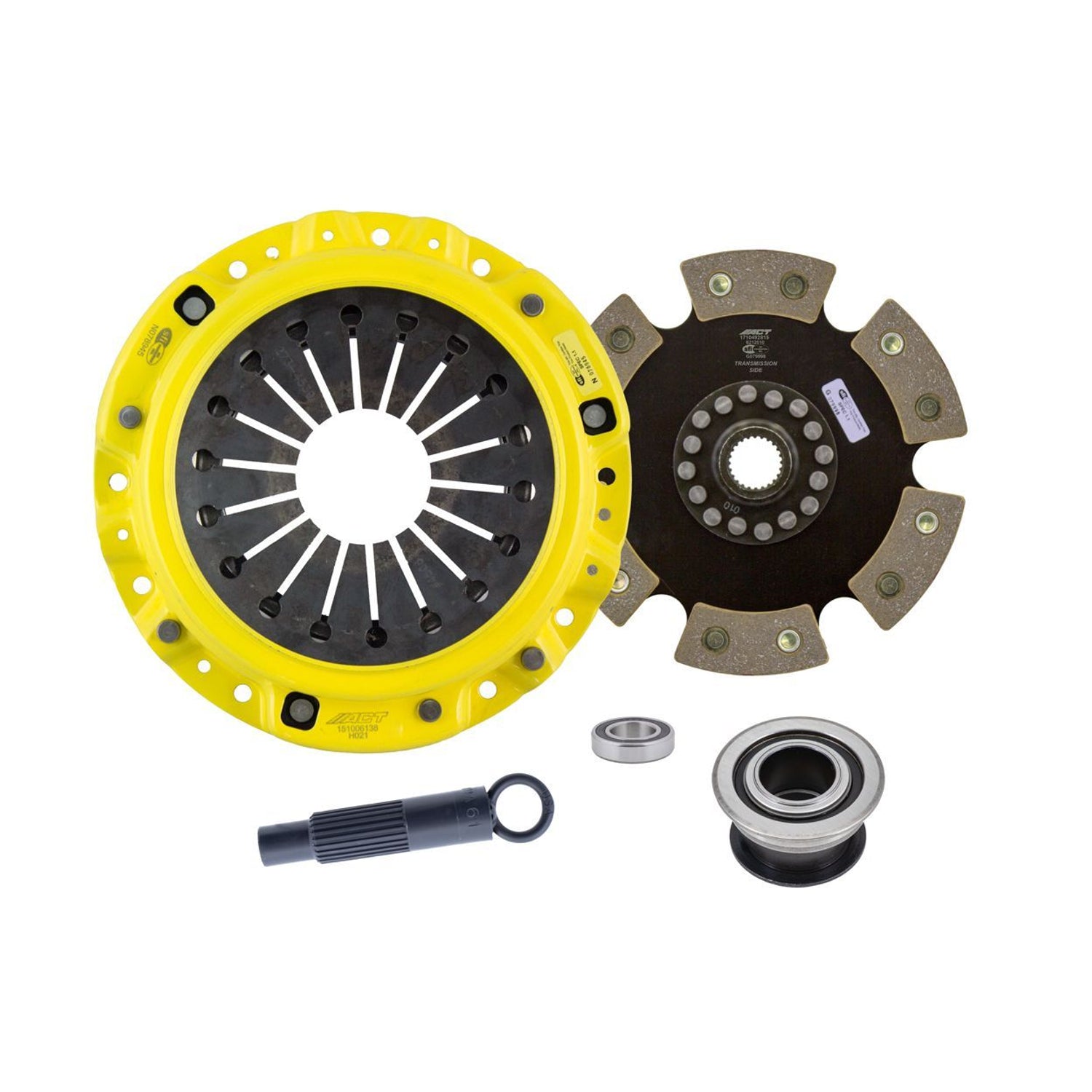 Heavy Duty Race Rigid 6 Pad Clutch Kit <br> 2000-2009 Honda S2000