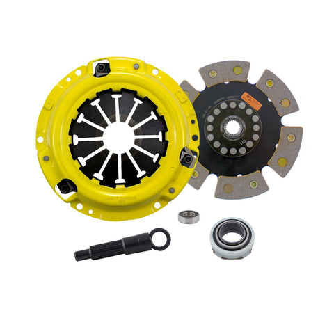 Heavy Duty Race Rigid 6 Pad Clutch Kit <br> 1988 Honda Civic