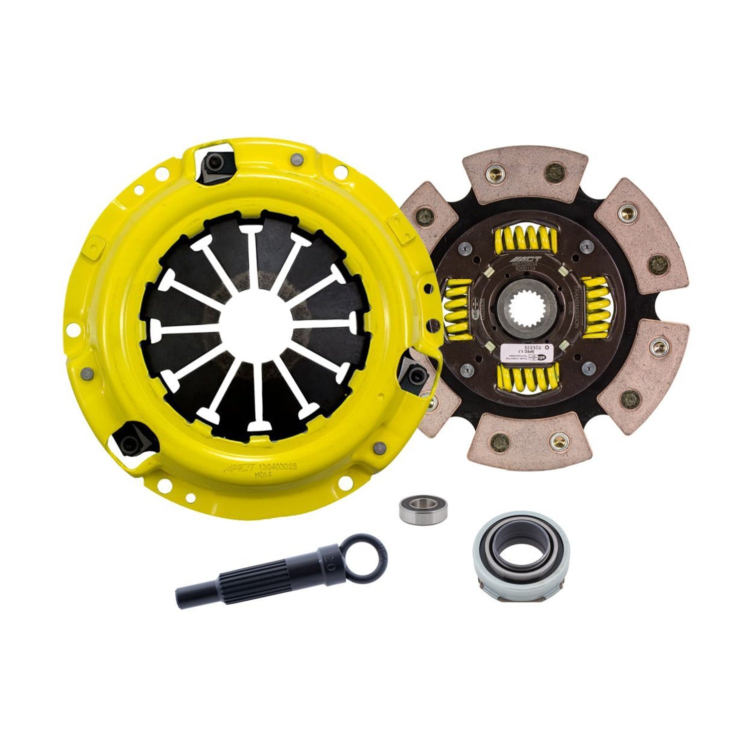 Heavy Duty Race Sprung 6 Pad Clutch Kit <br> 1989 Honda Civic