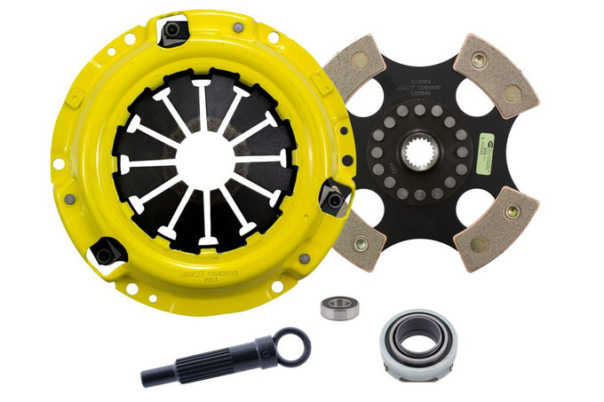 Heavy Duty Race Rigid 4 Pad Clutch Kit <br> 1989 Honda Civic