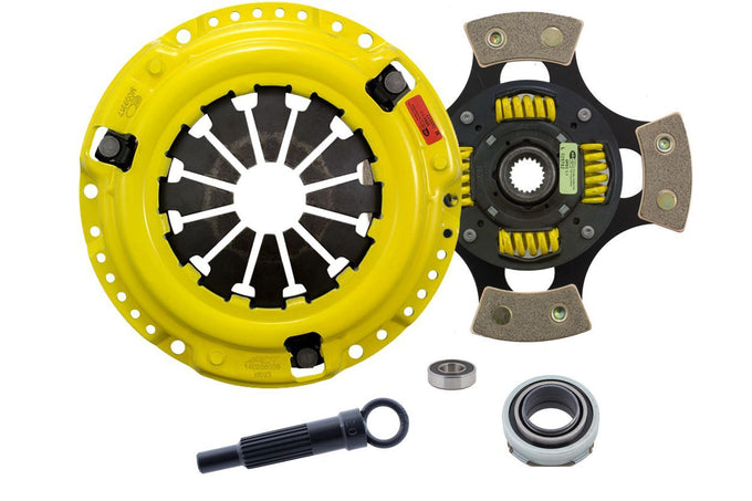 Heavy Duty Race Sprung 4 Pad Clutch Kit <br> 1989-1991 Honda Civic