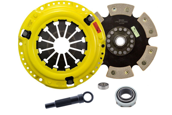 Heavy Duty Race Rigid 6 Pad Clutch Kit <br> 1989-1991 Honda Civic