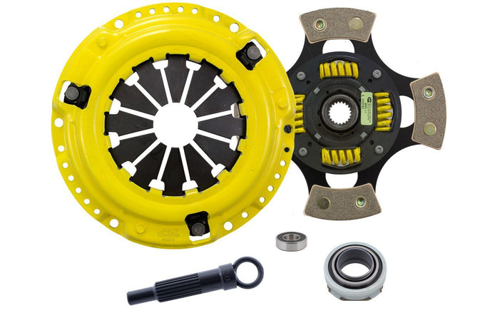 Sport Race Sprung 4 Pad Clutch Kit <br> 1989-1991 Honda Civic