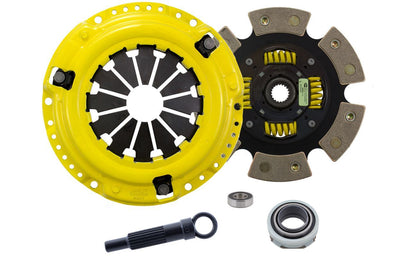 Sport Race Sprung 6 Pad Clutch Kit <br> 1989-1991 Honda Civic