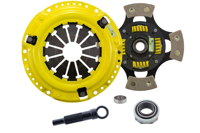 Extreme Race Sprung 4 Pad Clutch Kit <br> 1989-1991 Honda Civic