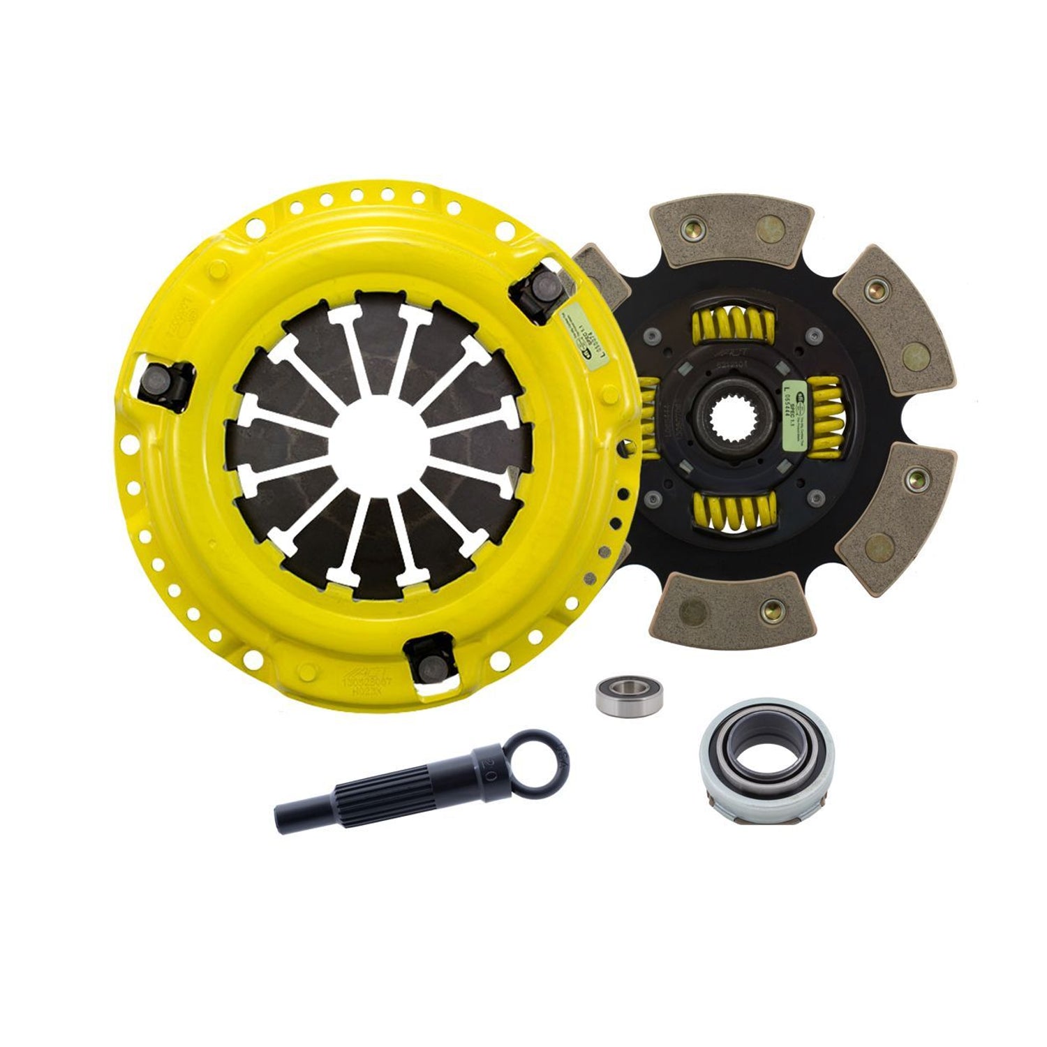 Extreme Race Sprung 6 Pad Clutch Kit <br> 1989-1991 Honda Civic
