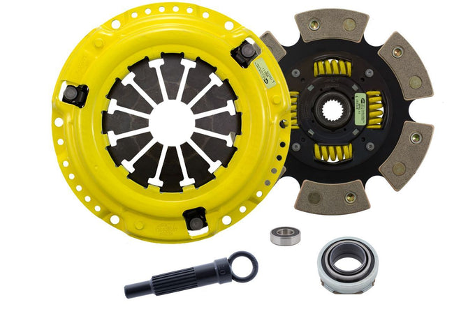 Extreme Race Sprung 6 Pad Clutch Kit <br> 1989-1991 Honda Civic