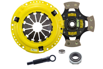 Max Extreme Race Sprung 4 Pad Clutch Kit <br> 1989-1991 Honda Civic