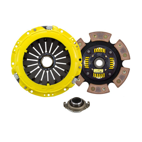 Heavy Duty Race Sprung 6 Pad Clutch Kit <br> 96-08 Hyundai Elantra Tiburon