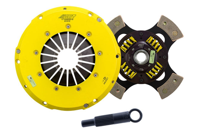 Heavy Duty Race Sprung 4 Pad Clutch Kit <br> 2010-2012 Hyundai Genesis Coupe