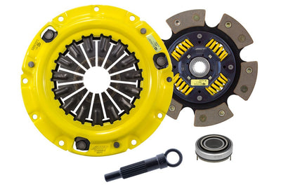 Heavy Duty Race Sprung 6 Pad Clutch Kit <br> 90-05 Dodge Chrysler Eagle Plymouth Mitsubishi
