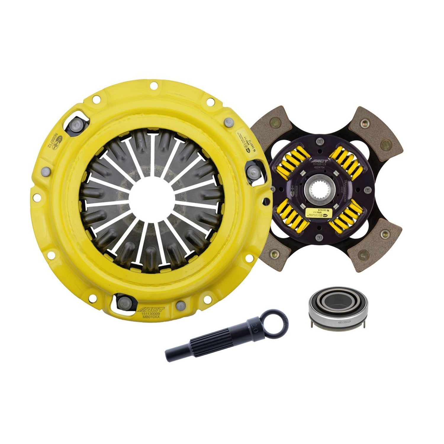 Max Extreme Race Sprung 4 Pad Clutch Kit <br> 90-05 Dodge Chrysler Eagle Plymouth Mitsubishi