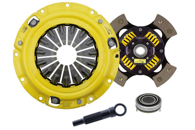 Max Extreme Race Sprung 4 Pad Clutch Kit <br> 90-05 Dodge Chrysler Eagle Plymouth Mitsubishi