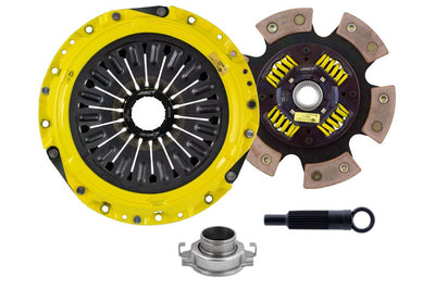 Heavy Duty Race Sprung 6 Pad Clutch Kit with Monoloc <br> 2000-2005 Mitsubishi Eclipse