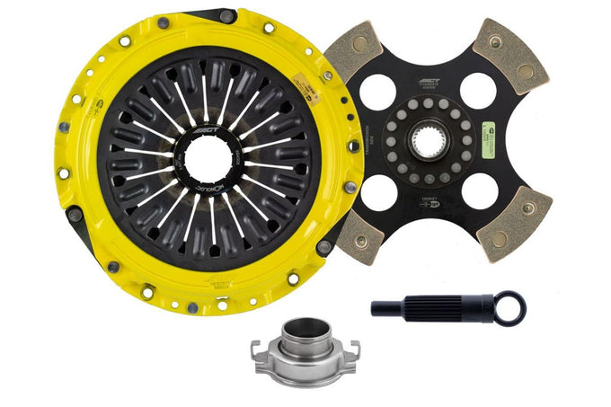 Heavy Duty Race Rigid 4 Pad Clutch Kit W/Monoloc <br> 2000-2005 Mitsubishi Eclipse