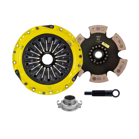 Heavy Duty Race Rigid 6 Pad Clutch Kit w/Monoloc <br> 2000-2005 Mitsubishi Eclipse