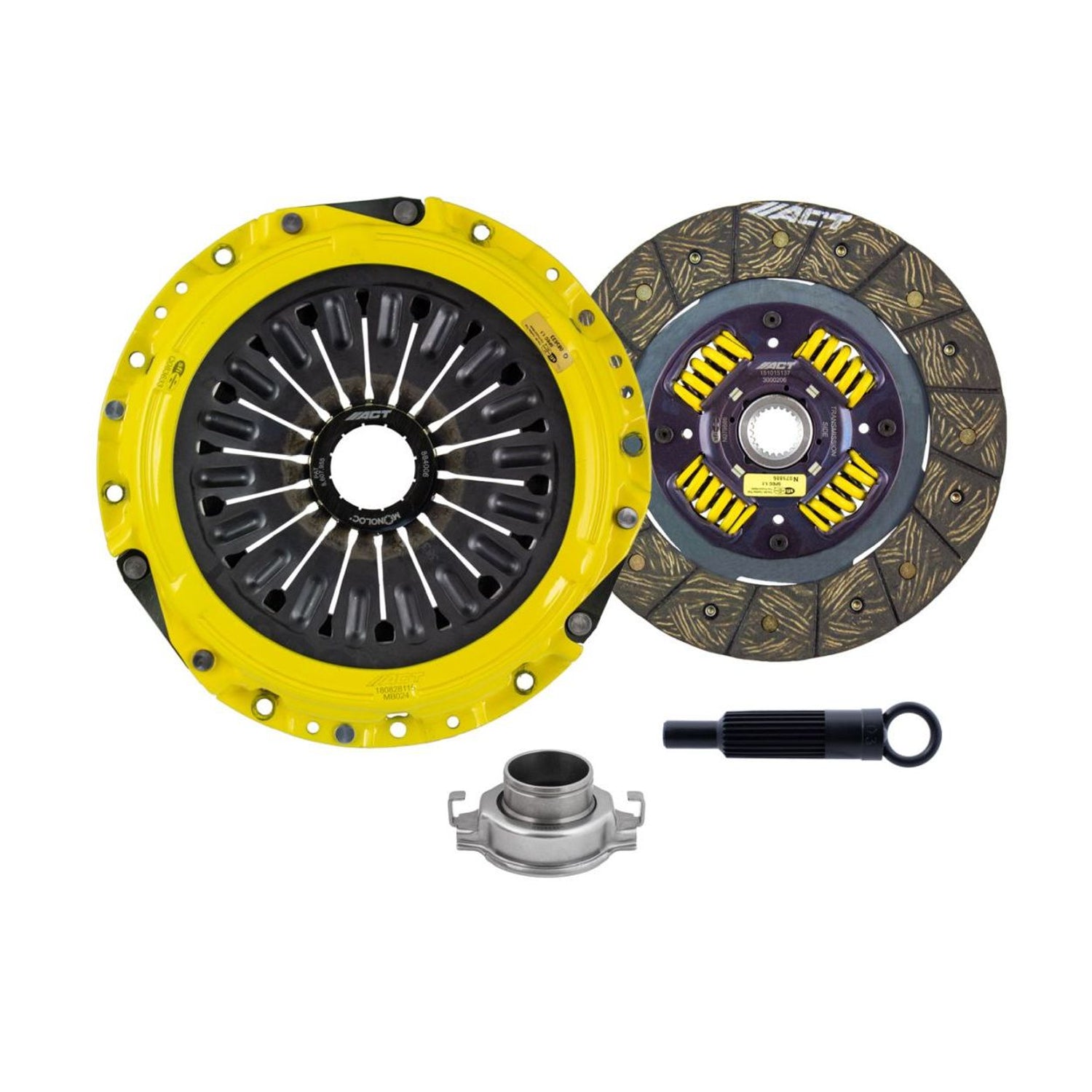HD Race Sprung 4 Pad Clutch Kit w/Monoloc <br> 2000-2005 Mitsubishi Eclipse