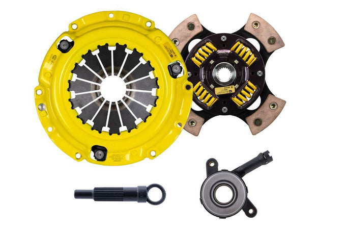 Heavy Duty Race Sprung 4 Pad Clutch Kit <br> 2008-2017 Mitsubishi Lancer
