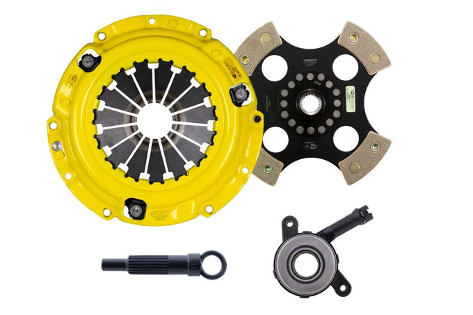Heavy Duty Race Rigid 4 Pad Clutch Kit <br> 2008-2017 Mitsubishi Lancer