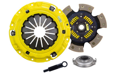 Heavy Duty Race Sprung 6 Pad Clutch Kit <br> 91-99 Mitsubishi 3000GT 91-96 Dodge Stealth