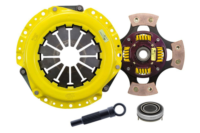 Heavy Duty Race Sprung 4 Pad Clutch Kit <br> 89-94 Eagle Plymouth Mitsubishi Hyundai