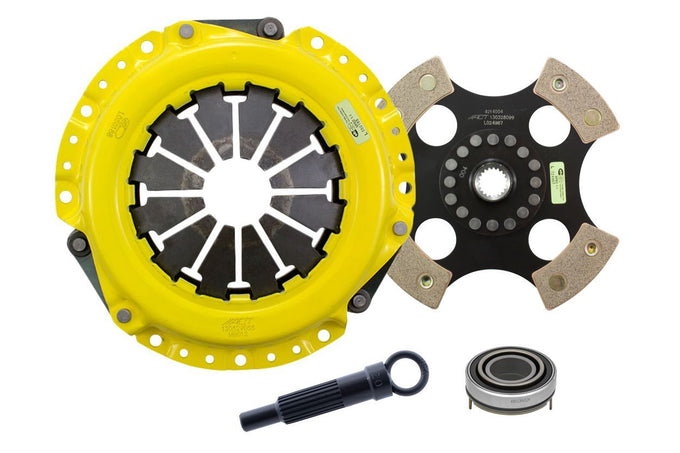 Heavy Duty Race Rigid 4 Pad Clutch Kit <br> 89-94 Eagle Plymouth Mitsubishi Hyundai