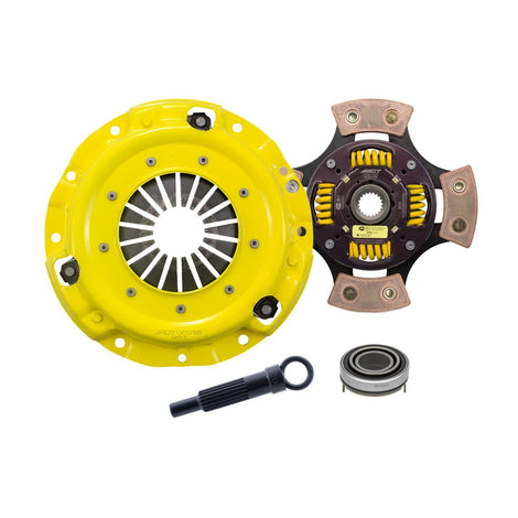 Heavy Duty Race Sprung 4 Pad Clutch Kit <br> 76-02 Eagle Plymouth Mitsubishi Hyundai Dodge