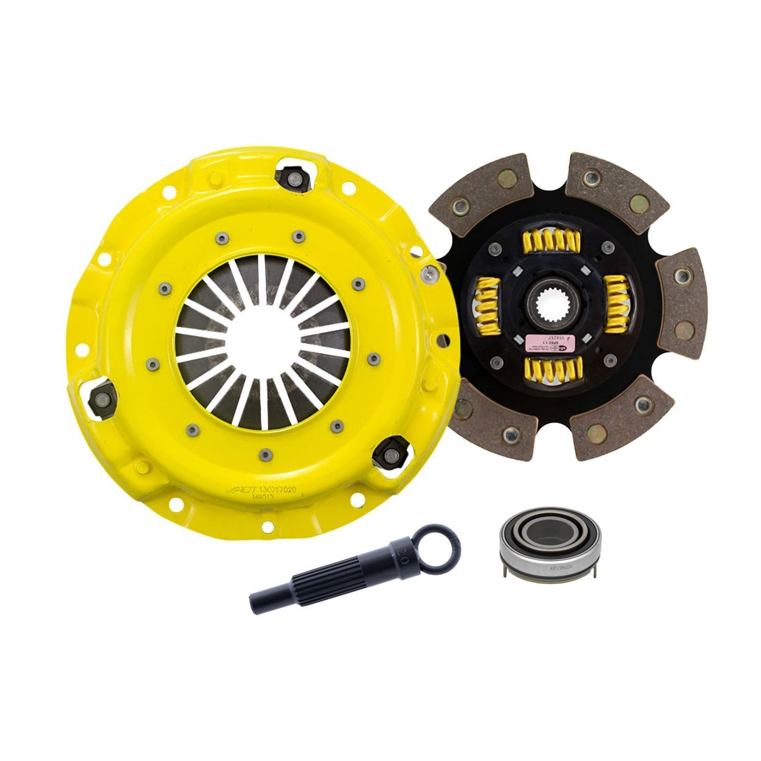 Heavy Duty Race Sprung 6 Pad Clutch Kit <br> 76-02 Eagle Plymouth Mitsubishi Hyundai Dodge