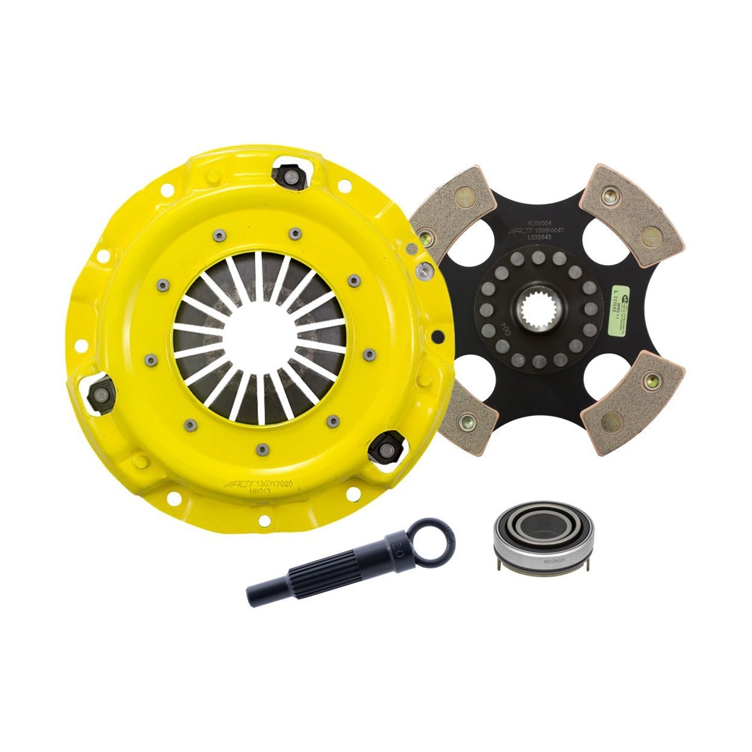 Heavy Duty Race Rigid 4 Pad Clutch Kit <br> 76-02 Eagle Plymouth Mitsubishi Hyundai Dodge