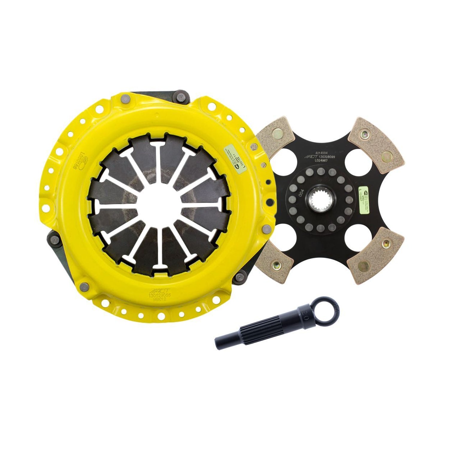 Heavy Duty Race Rigid 4 Pad Clutch Kit <br> 2002-2006 Mitsubishi Lancer