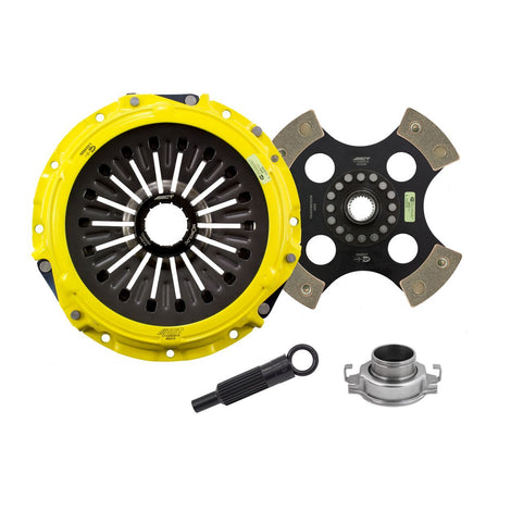 Heavy Duty Race Rigid 4 Pad Clutch Kit W/Monoloc <br> 2003-2006 Mitsubishi Lancer