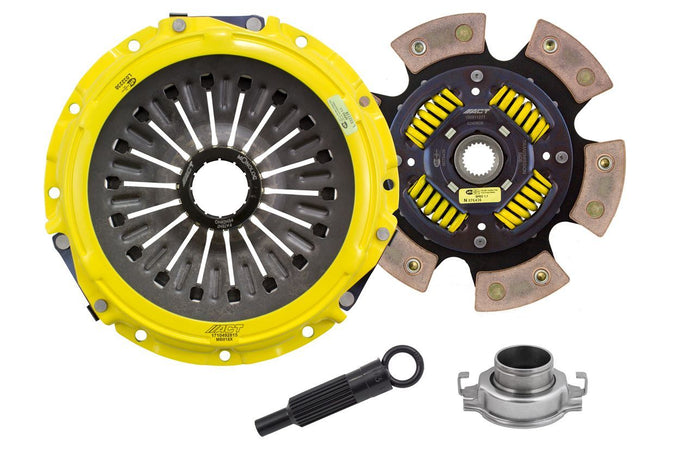 Extreme Race Sprung 6 Pad Clutch Kit with Monoloc <br> 2003-2006 Mitsubishi Lancer
