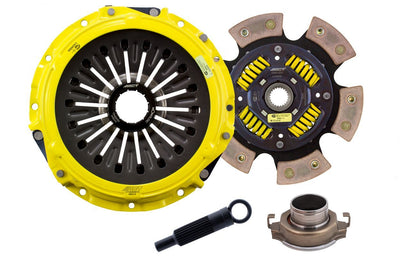 Heavy Duty Race Sprung 6 Pad Clutch Kit with Monoloc <br> 2008-2015 Mitsubishi Lancer