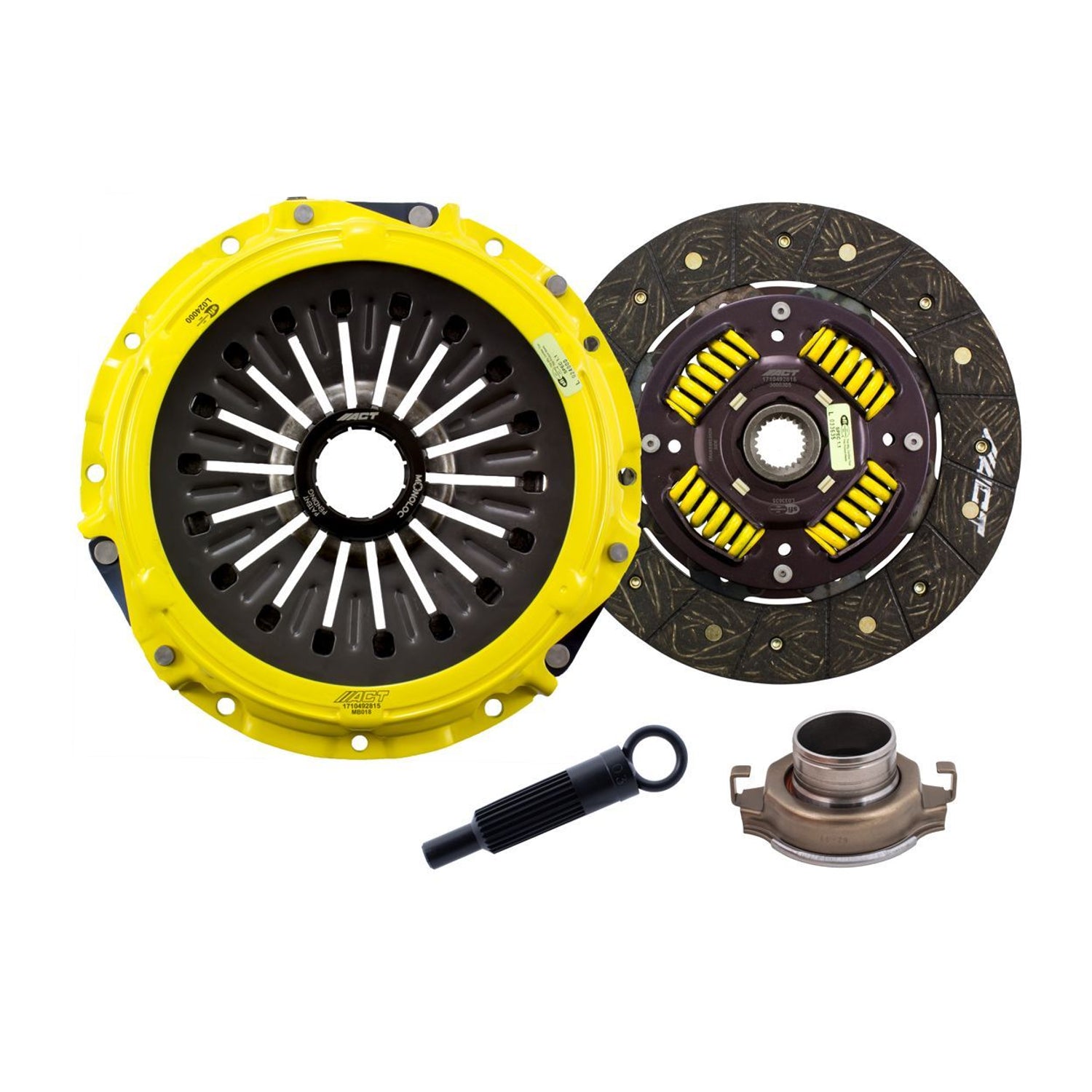 HD Race Sprung 4 Pad Clutch Kit w/Monoloc <br> 2008-2015 Mitsubishi Lancer