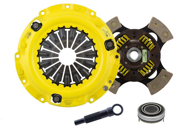 Heavy Duty Race Sprung 4 Pad Clutch Kit <br> 04-12 Mitsubishi Lancer Eclipse