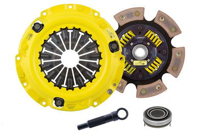 Heavy Duty Race Sprung 6 Pad Clutch Kit <br> 04-12 Mitsubishi Lancer Eclipse