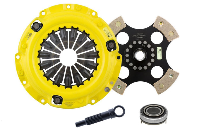 Heavy Duty Race Rigid 4 Pad Clutch Kit <br> 04-12 Mitsubishi Lancer Eclipse