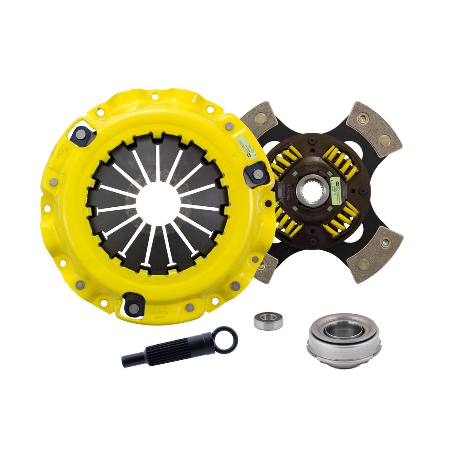 Heavy Duty Race Sprung 4 Pad Clutch Kit <br> 87-89 Chrysler Conquest Mitsubishi Starion