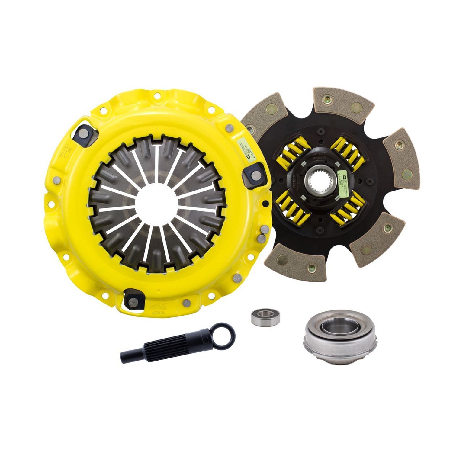 Extreme Race Sprung 6 Pad Clutch Kit <br> 87-89 Chrysler Conquest Mitsubishi Starion