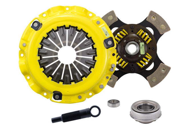 Max Extreme Race Sprung 4 Pad Clutch Kit <br> 87-89 Chrysler Conquest Mitsubishi Starion