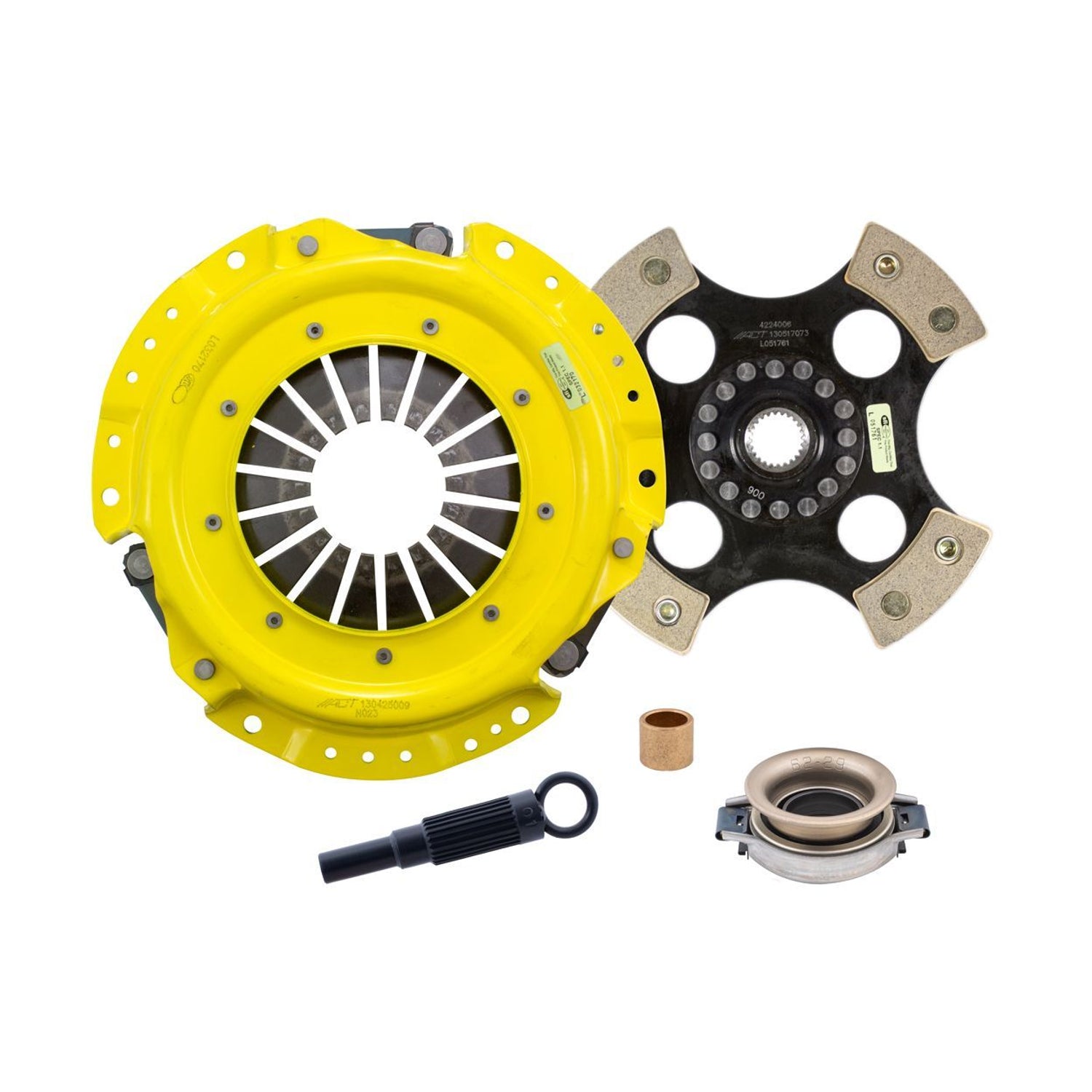 Heavy Duty Race Rigid 4 Pad Clutch Kit <br> 1990-1992 Nissan Stanza