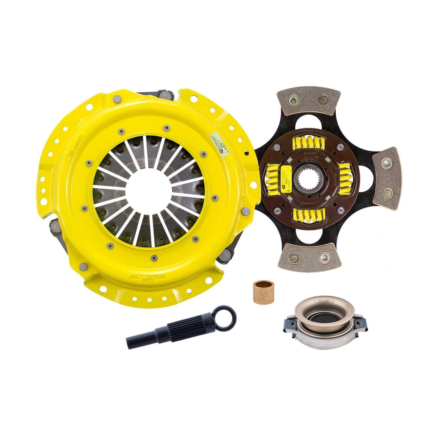 Extreme Race Sprung 4 Pad Clutch Kit <br> 1990-1992 Nissan Stanza